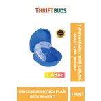 Thriftbuds Çene Diş Sıkma Gece Aparatı Plağı Önleyici Koruyucu Dişlik Uyku Aparatı Gıcırdatma