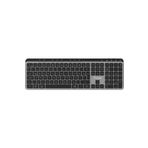 THRONE Elite K1 Sessiz Switch 110+8 Multimedya Windows & Macos Uyumlu Premium Metal Kablosuz Ofis Klavyesi