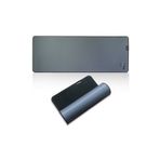 THRONE Moon Gray 80X30CM Hybrid Kumaş - 4mm Kalınlık - XL Premium E-Sport Gaming Mousepad