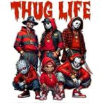 Thug Life Sticker Telefon Laptop Notebook Tablet Defter Matara Stiker Etiket ST1759