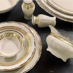 Thun Marie Loise Gold 77 Parça Yemek Takımı