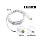 Thunderbolt Mini Displayport To HDMI Kablo 1.8 M