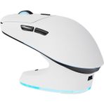Thunderobot Ml7 White Şarj Istasyonlu Rgb Kablosuz Gaming Mouse - Beyaz