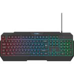 Thunderstrike Rgb Işıklandırma - 1000Hz Polling Rate - Örgü Kablolu Membran Oyuncu Klavyesi