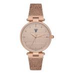 TI-574C Tıger Çelik Kadın Saati - Rose