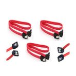Ti-Mesh 1.5" Serial Sata Ata Data 90Derece Aşağı/Düz Açılı Kablo 50Cm