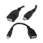 Ti-Mesh Micro Usb - Otg Kablo - 15Cm