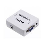 Ti-Mesh Mini Adapter Box Vga To Hdmı Hd Full 1080P Video Audio Display Converter Hdtv Pc