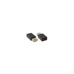 Ti-Mesh Usb 2.0 A F / Usb Micro 5P F Dönüştürücü - Nickel/Black