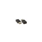 Ti-Mesh Usb 2.0 A F / Usb Mini B M Dönüştürücü - Nickel/Black