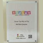 Ti Play 50x70cm Duvar Tipi Afiş Ve Föy Çerçevesi UV Baskılı