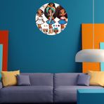 Tİ-PLAY ÇILGIN KARDEŞLER 30X30CM AKRİLİK DEKORATİF MODERN DUVAR SAATİ