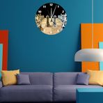 Tİ-PLAY ÇİN SATRANCI 30X30CM AKRİLİK DEKORATİF MODERN DUVAR SAATİ