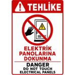 Ti Play Elektrik Panolarına Dokunma 50X70CM Pvc Isg Levha - 50 x 70 cm