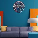 Tİ-PLAY HAYAL KUR 30X30CM AKRİLİK DEKORATİF MODERN DUVAR SAATİ