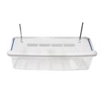 Ti-Sert 15 cm Izgaralı Şeffaf Yemlik