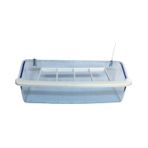 Ti-Sert 15 cm Izgaralı Şeffaf Yemlik