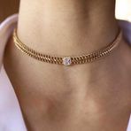 Ti Viyana Baget Choker Kolye