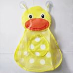 TI337 Stili Bebek Banyo Oyuncakları Sevimli Kaplan Panda Örgü Net Oyuncak Saklama Çantası Güçlü Vantuz Banyo Oyun Çantası Banyo Organizatör Su Oyuncakları Çocuk Için (Yurt Dışından) - Renkli