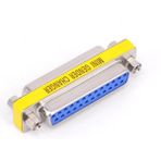 Tialating 25PIN Yazıcı Lpt Bağlantı Noktası Dişi Dişi Adaptör Paralel Ieee 1284 Denetleyici Kartı Konektörü Koruyucu (Yurt Dışından) - Siyah - 1 m