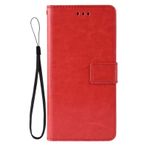 TIANCI Asus Zenfone Live L1 için Cüzdan Kılıf, Asus Zenfone Live L1 Retro Stil Cüzdan Standı Kapak, Kılıf Cüzdan PU Deri Telefon Kapağı Asus Zenfone Live L1 için Kırmızı