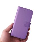 TIANCI Nokia 105 2G 2023 için Cüzdan Kılıfı, Nokia 105 2G 2023 için Kapaklı Kılıf Retro Stil Cüzdan Standı Kapak, Kılıf Cüzdan PU Deri Telefon Kapağı Nokia 105 2G 2023 Mor