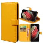 TIANCI Realme C20/Realme C11 2021 için Kılıf Deri Cüzdan Kılıf Ters Çevirmeli Stand Görünüm Kapağı Kart Yuvalı Realme C20/Realme C11 2021 Telefon Kılıfı, Sarı