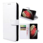TIANCI Realme C21Y/C21 Kılıf Deri Cüzdan Kılıf Ters Çevirmeli Stand Görünüm Kapağı Kart Yuvalı Realme C21Y/C21 Telefon Kılıfı, Beyaz