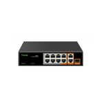 Tiandy PS-1006E2G-2G1SFP 8 Port Yönetilmeyen AI Hybrid POE Switch