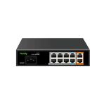 Tiandy Ps-1008E-2Gı 8 Port Yönetilmeyen Aı Poe Switch