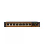 Tiandy Ps-1008G-2Sfp 8 Poe Port Gigabit / 2 Gigabit Sfp Aı Poe Switch