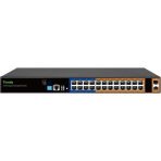 TIANDY YPS-3024G-2SFP-L2 24 Port Gigabit Layer2 Yönetilebilir AI POE switch