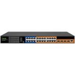 TIANDY YPS-5024G-P-4SFP10-L3 24 Port 10 Gigabit Layer3 yönetilebilir PoE switch
