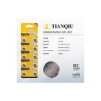 TIANQIU Ag3 Lr41h Pil 10 Adet