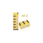 Tianqiu Tıanqıu Ag3 LR41 392 192 10 Adet Düğme Pil Ateş Ölçer ve Saat Pili 1,5 V - Bal Rengi - Siyah