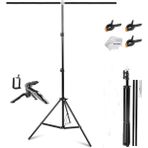 Tianya 150 x 200 cm T Stand Bar Fon Perde Pvc Tutucu Background Backdrop Çekim Standı T-Shape