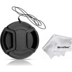 Tianya - 72mm Filtre Çapına Sahip Lensler Için Lens Objektif Kapağı Kapak Bağcıklı - 72 mm