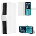 TIANYUE Nokia 108 4G (2024)/HMD 105 5G için Cüzdan Kılıf, elmas desenli Cüzdan PU Deri Telefon, Kart Tutuculu Destek Çubuğu Manyetik Kapatma Kapağı Nokia 108 4G (2024)/HMD 105 5G-Beyaz