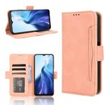 TIANYUE Nokia 108 4G (2024)/HMD 105 5G için Kılıf, [Kickstand] [Kart Yuvaları] [Manyetik Kapatma] Deri, Zarif ve Şık Kapaklı Kılıf, Nokia 108 4G (2024)/HMD 105 5G için Kılıf, Pembe