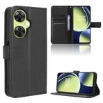 TIANYUE OnePlus Nord CE 3 Lite için Cüzdan Kılıfı, elmas desenli Cüzdan PU Deri Telefon, Kart Tutuculu Destek Çubuğu Manyetik Kapatma Kapağı OnePlus Nord CE 3 Lite için - Siyah