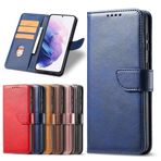 TIANYUE Samsung Galaxy A10e/A20e için Cüzdan Kılıf, PU Deri Kılıf, Kart Tutuculu ve Destek Standlı PU Deri Kılıf, Samsung Galaxy A10e/A20e-Mavi için Manyetik Kapatma Kapaklı Kılıf