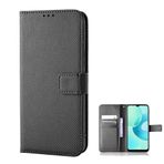 TIANYUE Sony Xperia 8/Xperia 8 Lite için Cüzdan Kılıfı, elmas desenli Cüzdan PU Deri Telefon, Kart Tutuculu Destek Çubuğu Manyetik Kapatma Kapağı Sony Xperia 8/Xperia 8 Lite-Siyah