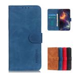 TIANYUE Wiko View 4/View 4 Lite için Cüzdan Kılıf, Kart Yuvalı Manyetik Kapatma ve Destek Çubuğu Wiko View 4/View 4 Lite Kılıf, Retro Kapak Wiko View 4/View 4 Lite ile Uyumlu - Mavi