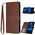 TIANYUE Xiaomi Redmi A5 4G için cüzdan cep telefonu kılıfı, retro poliüretan deri kılıf, [kart yuvaları][stand] Xiaomi Redmi A5 4G kahverengi için