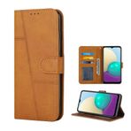 TIANYUE Xiaomi Redmi A5 4G Kılıf, [3 Yuva] [Destek Fonksiyonu][Manyetik Kapatma] Darbeye Dayanıklı TPU Kılıf Kapak Xiaomi Redmi A5 4G PU Deri Cüzdan Kılıfı, Sarı