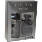 TİARA'S Edt 100ml Black Erkek Parfüm + Deo 8698438302104nmdc