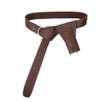 Tiardey Cadılar Bayramı Şövalyesi Viking Savaşçı Cosplay Kostüm Kahverengi için 2 Paket Ortaçağ Kemer ve Kılıç Kılıf
