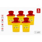 Tıbbi Atık Kutusu 1.3 Lt 5 Adet