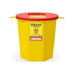 Tıbbi Atık Kutusu - 10 Litre - Tıbbi Atık Kovası- 10 Litre