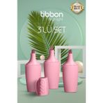 Tibbon Fosforlu Kalem 3'lü Set Pembe Renkli Yüksek Kalite Kırtasiye Ürünü